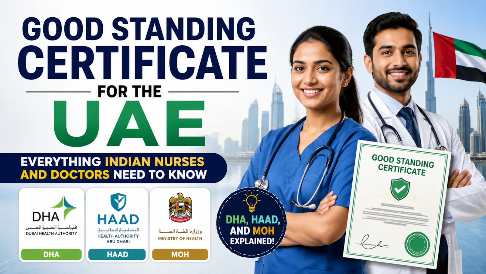 Certificate for UAE