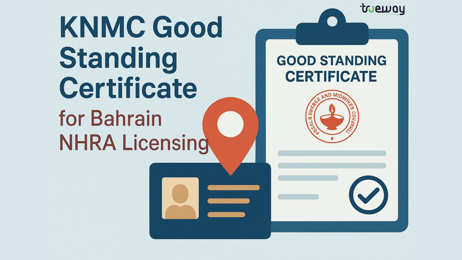 KNMC Good Standing Certificate for Bahrain NHRA Licensing