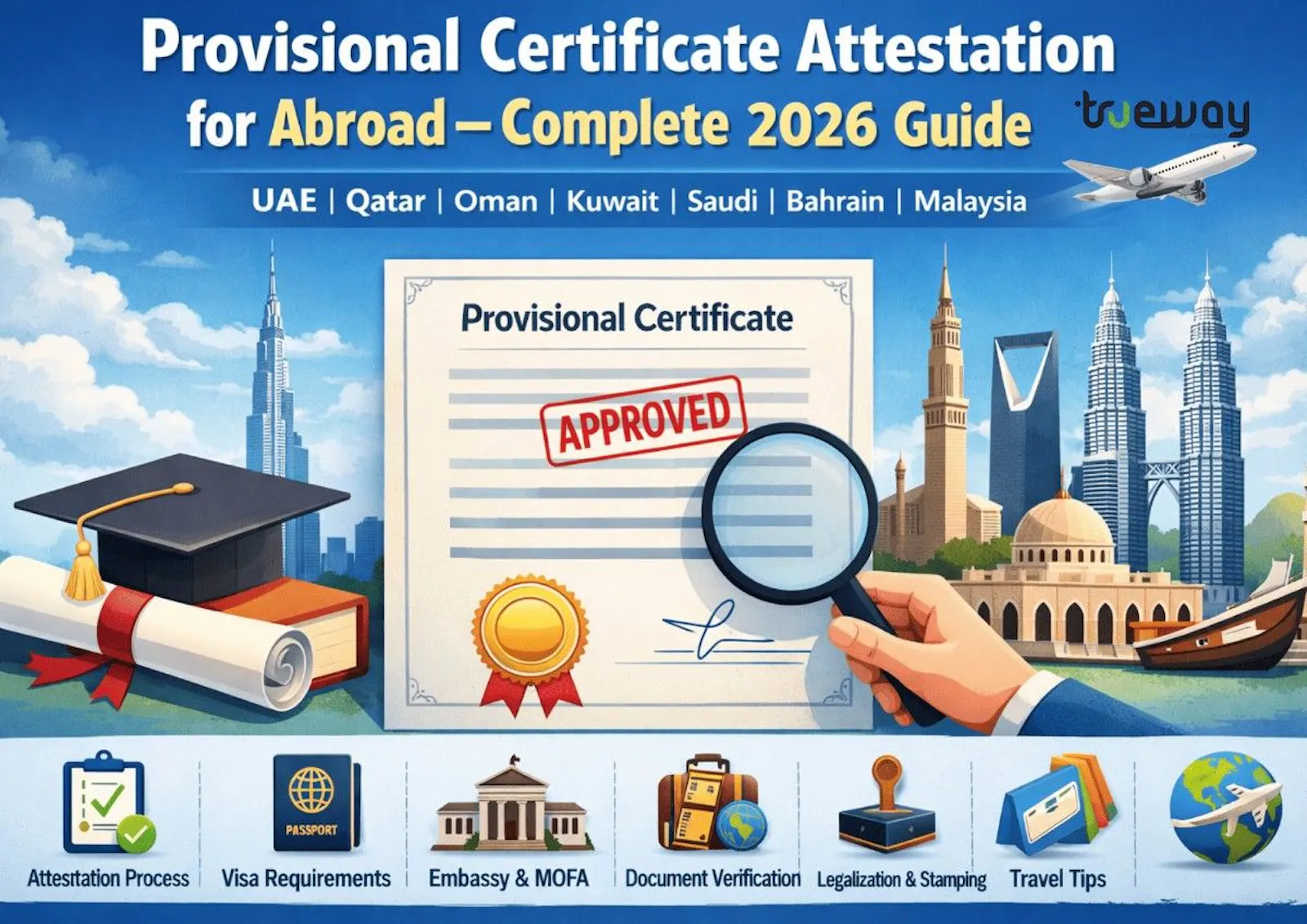Provisional Certificate Attestation for Abroad